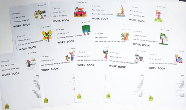 [Bundle] Pete the Cat series worksheet