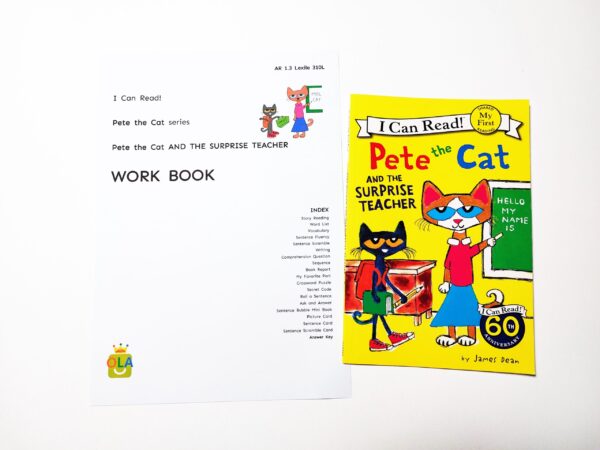 Pete the Cat and the surprise teacher