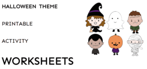 Free Printable Halloween Worksheets