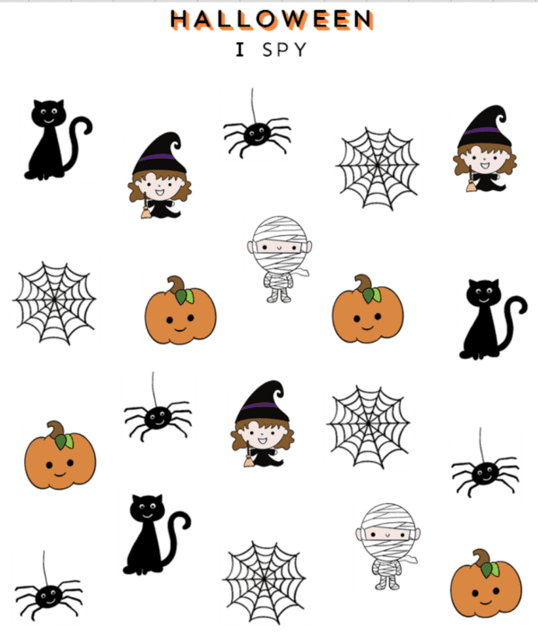 Free Printable Halloween Worksheets - Image 4