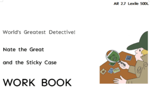 Nate the Great and the Sticky Case