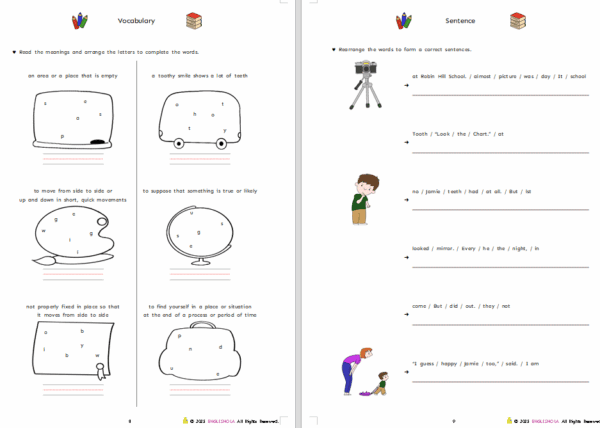 A Tooth Story workbook 1