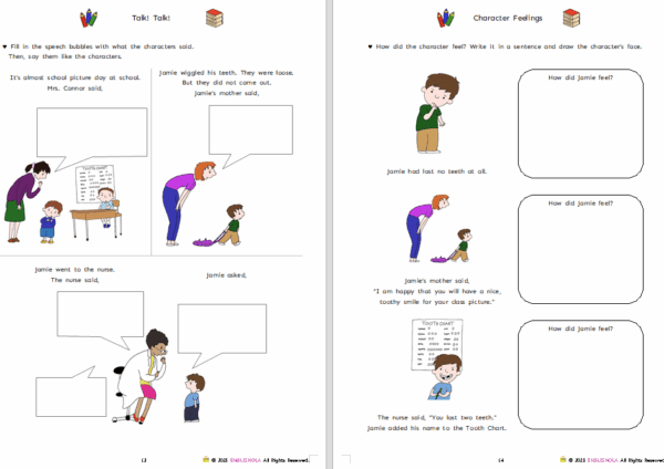 A Tooth Story workbook 2