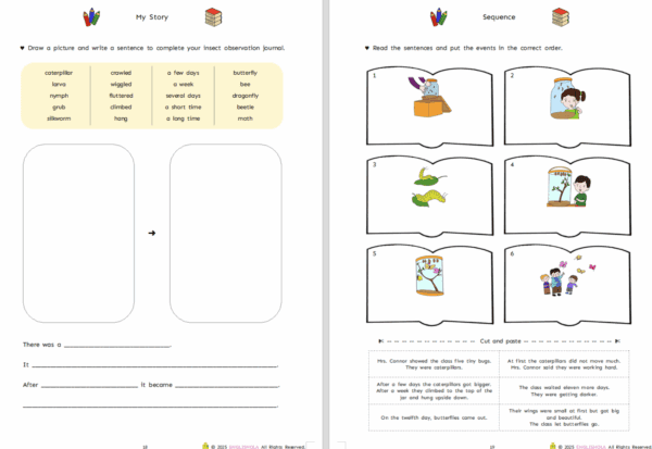 Butterfly Garden workbook 3