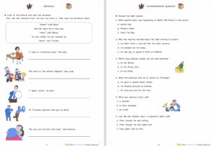 Dad Goes to School workbook 1