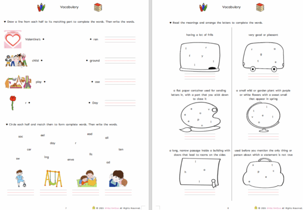 Too Many Valentines workbook2