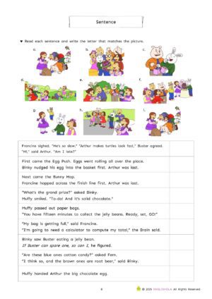 Arthur’s Jelly Beans workbook