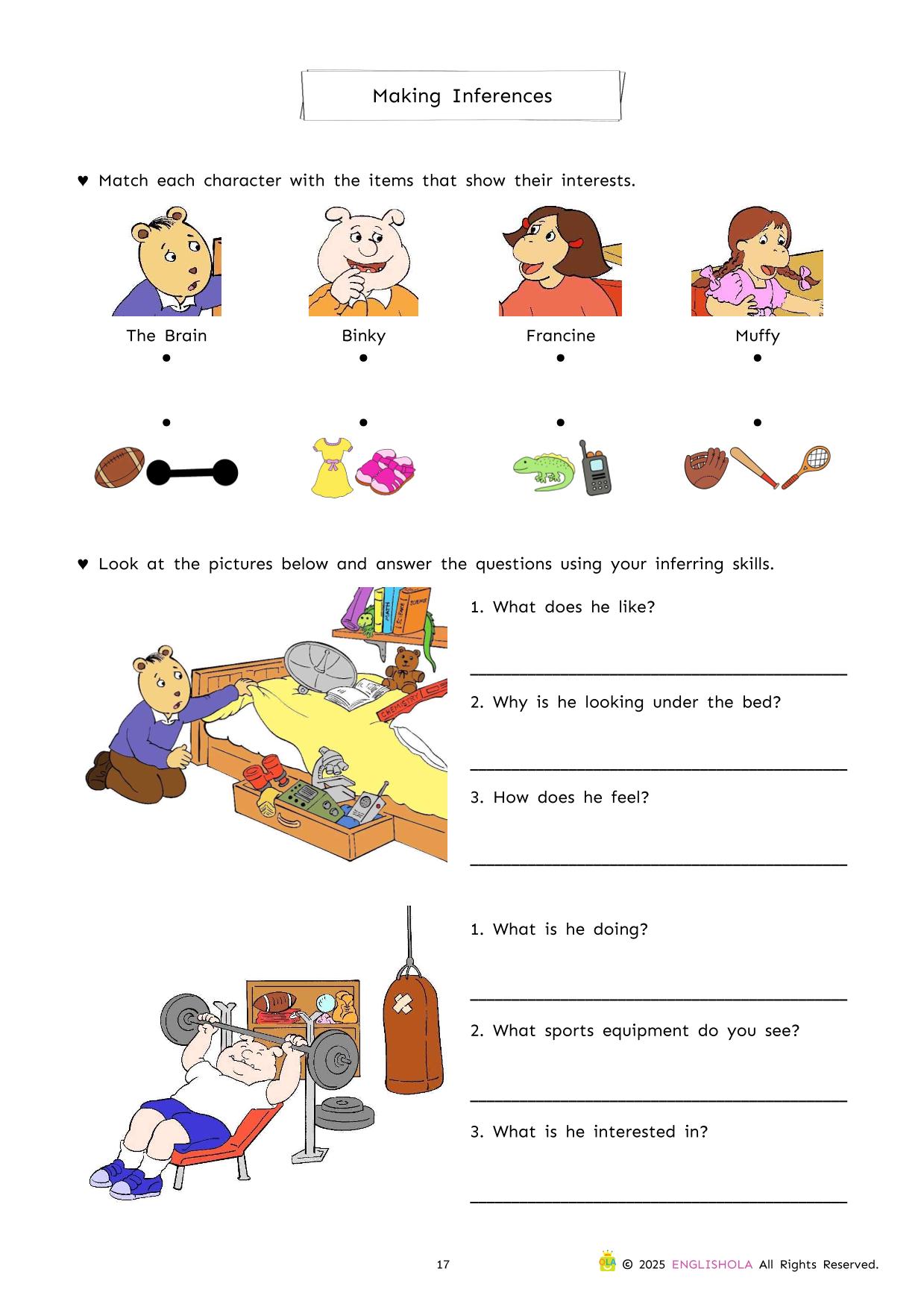 Arthur’s Off to School workbook