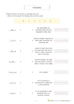 Arthur Jumps into Fall workbook
